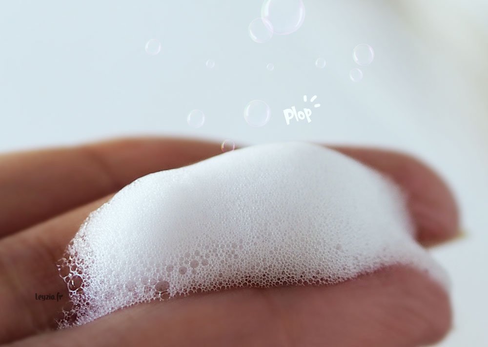 bubble cleansing foam